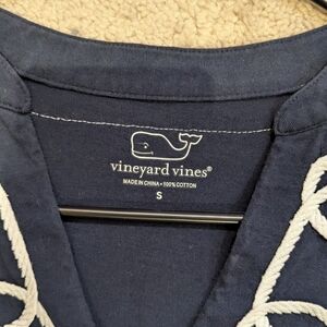 Vineyard Vines Navy Blue Top